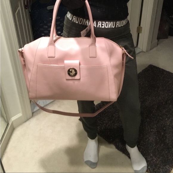 Kate Spade large pink Catalina bag. NWT - Picture 3 of 9